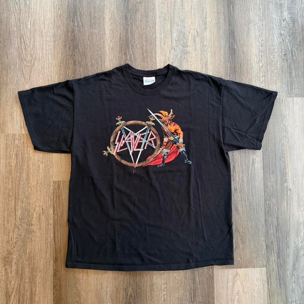 Slayer Show No Mercy Tour 1983 - Official Reprint 2004 T-Shirt